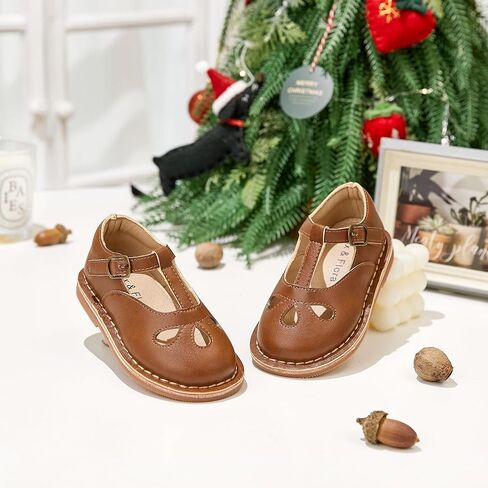 Felix & Flora Toddler Girl Mary Jane Dress Shoes - Ballet Flats for Girl Party School Shoes in Saudi Arabia