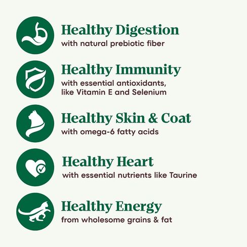 NUTRO WHOLESOME ESSENTIALS طعام قطط طبيعي جاف لكبار السن من أجل وزن صحي للدجاج المزروع في المزرعة ووصفة الأرز البني، 14 رطل. حقيبة in Kuwait