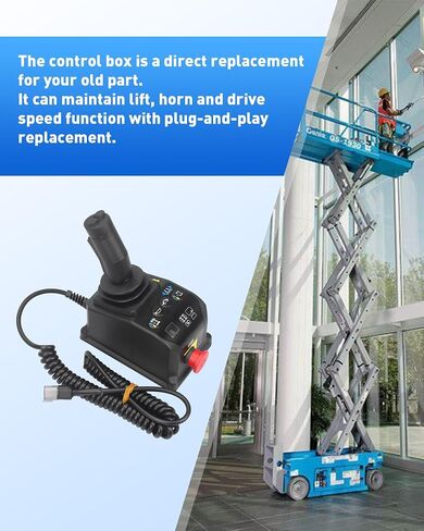 105295 Control Box System Kit, Control Box Update Kit Compatible with Genie Gen 1 to Gen 5 Scissor Lift GS-1530 GS-1930 GS-2032 GS-2046 GS-2632 GS-2646 GS-3246 Replace 105295GT in Saudi Arabia