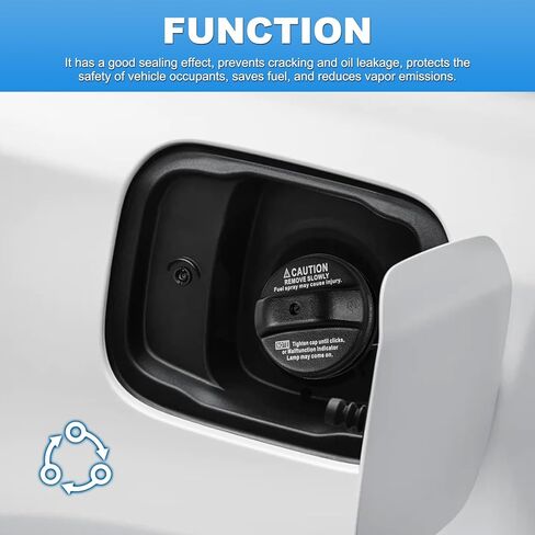 غطاء خزان الوقود بغطاء غاز متوافق مع Toyota Leuxs 4Runner Avalon Corolla Highlander Matrix Sequoia Sienna Es300 Gs300 استبدال #77300-33070 in Kuwait