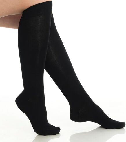 Women’s Bamboo Knee High Socks- Super Soft, Odor Free-4 Pairs in Saudi Arabia