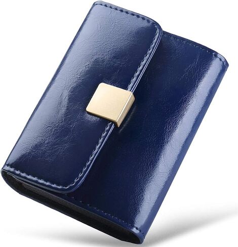 Womens RFID Blocking Credit Card Holder Small Leather Accordion Wallet in Saudi Arabia