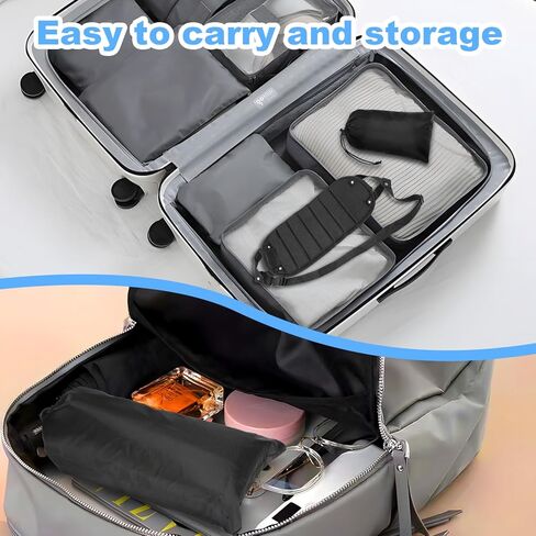 Airplane Foot Hammock for Plane Travel, Foot Rest for Under Desk at Work, Airplane Foot Rest, Adjustable Foot Rest for Air Travel, Airplane Travel Essentials for Flying, Office Desk Accessories(Blue) in Kuwait