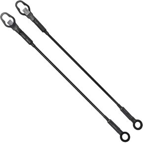BACKVOLT 1 Pair Tailgate Cable Compatible With 1987-2011 Dodge Dakota Replacement For 55174826AC, 55174827AC