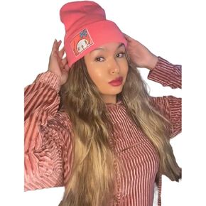 Kawaii Beanie Knitted Hats Fall Autumn Winter Outdoor Cap for Women Girls Unisex Anime Cute Bunny Dog Cat