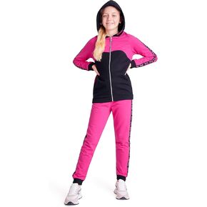Barbie Loungewear Set Hoodie and Joggers Set Girls' track suit
