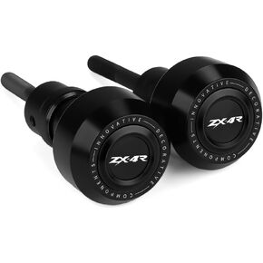 Motorcycle Frame Sliders Crash Bar Protector Compatible with ZX4R ZX4RR 2023 2024 ZX25R 2021-2022 | No Cut Kits Engine Fairing Guard Falling Protection ZX-4R ZX-4RR Accessories (Black)