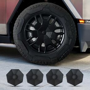 Wheel Center Caps for Tesla Cybertruck Accessories 2023 2024 Cybertruck Hub Caps ABS 4PCs Wheel Covers