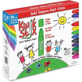 The Pencil Grip Kwik Stix Tempera Paint, 96 per Box
