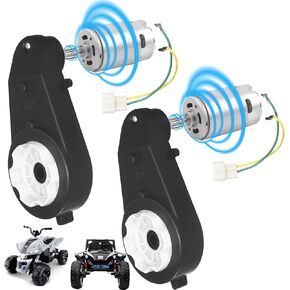 Power Wheels Motor Gearbox Upgrade - 24V 40000RPM Kids Ride On Car Gearbox High Speed RS555 Drive Engine Match Kids Ride On Toys Car 24v Motors