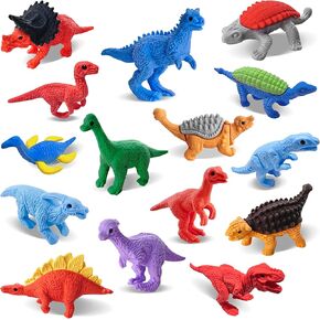45 pcs Animal Erasers for Kids Desk Pets, Dinosaur Erasers Puzzle 3D Take Apart Animal Pencil Erasers for Classroom Prizes, Class Treasure Box,Game Rewards,Party Favors,Back to School Supplies