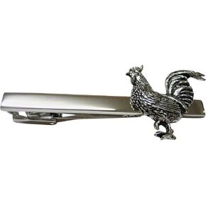 Rooster Chicken Bird Square Tie Clip