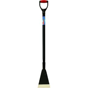 EMSCO Group 1689-1AZ Heavy Duty Bigfoot Krusher-Ice Scraper with 2-Fisted Shock Absorbing D-Grip-Wood Handle, Black