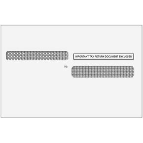 100 Envelopes Only - Designed for W-2 Forms 4-Up Laser Version
