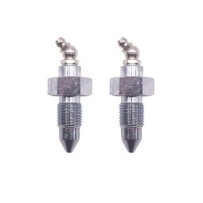 Track Adjuster Grease Valve 4255055R 4255055 OTK20-0221 Stainless Steel for John Deere CAT Hatachi Excavator 2PCS