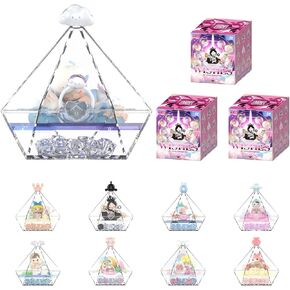 POP MART Crybaby Wishes at Your Fingertips Series Scene Set Blind Box Figures, Random Design Mystery Toys for Modern Home Decorations Indoor, Collectible Toy Set for Desk Accessories, Triple Box