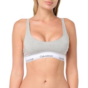 Calvin Klein Women's Modern Cotton Lightly Lined Scoopneck Bralette