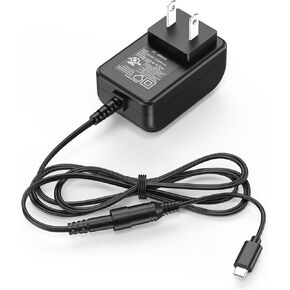 5V Charger for NOCO Boost X GBX45 GBX55 GBX75 GBX155 Sport Battery Jump Starter Power Cord AC/DC Adapter for NOCO Boost X Jump Starter USB-C Powerbank Charger Power Supply, UL Listed 6.5FT
