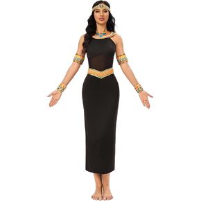 MISS FANTASY Cleopatra Costume Women,Cleopatra Costume Cleopatra Accessories Womens Halloween Costumes