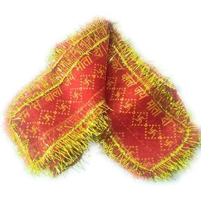 G_G_MART_|| RED||Navratri Special MATA Chunri Chunni Kanya Bhoj Oodhni Dupatta Shrawali MATA Laxmi MATA Durga Laxmi Ganga Navrati Festival Dupattas || Style 7 ||