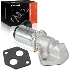 A-Premium Fuel Injection Idle Air Control Valve Compatible with Ford Escort 1992-1996 & Mercury Tracer 1992-1995, 1.9L, Auxiliary Air Valve, Replace for# F3CE9F715AB, F3CZ9F715A