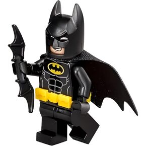 LEGO Super Heroes DC Universe Black Batman Minifigure with Batarang (Traditional Head)