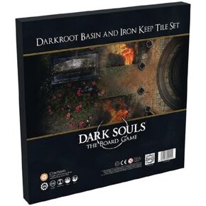Steamforged Games Dark Souls The Board Game: Darkroot Basin and Iron Keep Tile Set