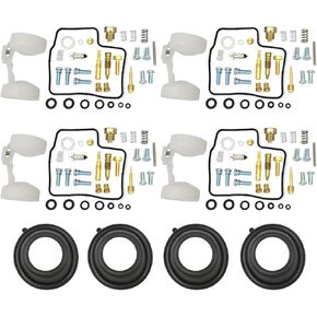 FZJDSD Carburetor Repair Kits Carb Rebuild Kit with Diaphragm Float Compatible with Honda VF750C V45 Sabre VF750S V45 700 VF700C Babre VF700S Interceptor VF700F 1982 1983 1984 1985