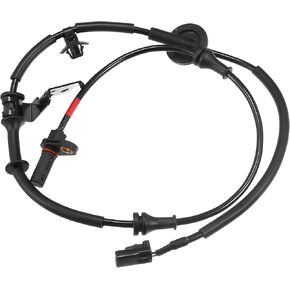 ABS Sensor No.599303X360 - Car Rear Right ABS Wheel Speed Sensor - for Hyundai Elantra 2011-2015 ABS Metal Black - 1 Pc