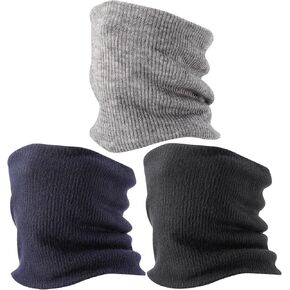 وشاح شتوي، وشاح بلوفر، طبقة مزدوجة، وشاح محبوك دافئ، مناسب لهدايا الرجال والنساء in Kuwait