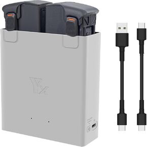 Anbee Avata 2 Drone Battery Charger, Multi-Functional USB Charging Hub for DJI Avata 2, Support PD 65W Fast Charging