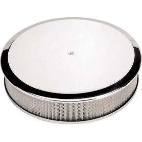 Billet Specialties 15829 14" Round Plain Billet Air Cleaner