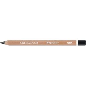 CRETACOLOR MegaColor Colored Pencil, 1 Count (Pack of 1), Permanent White