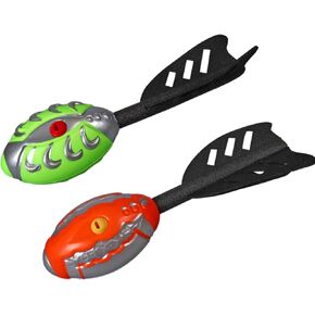 Greenbrier Whistle Missile Foam Footballs Soft 2 Pack 12 Fun Toy for Summer