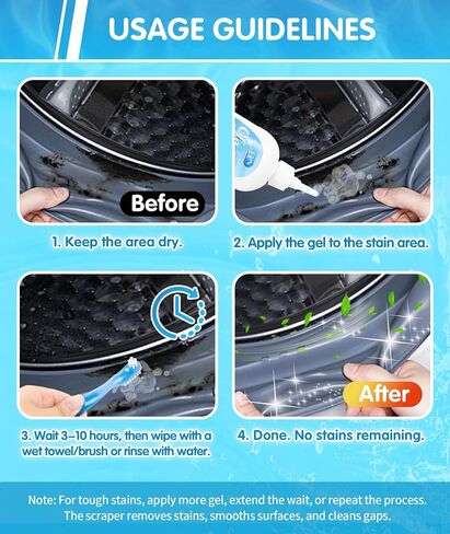 EPN Home Remover Gel, 8 Fl Oz Effective Household Washing Machine Cleaner for Household Shower, Kitchen Sinks, Walls, Tiles, Grout, Bathrooms, Washing Machine and Refrigerator Strips in Saudi Arabia