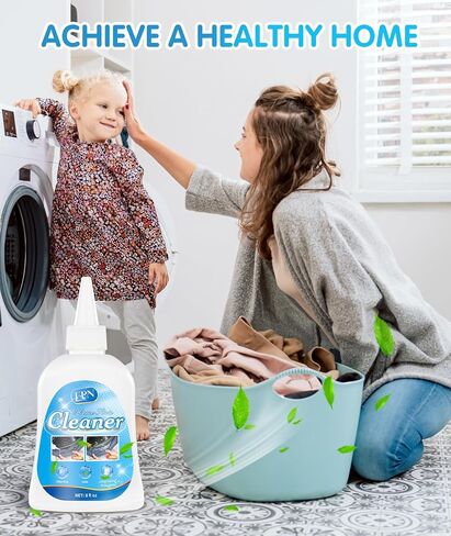 EPN Home Remover Gel, 8 Fl Oz Effective Household Washing Machine Cleaner for Household Shower, Kitchen Sinks, Walls, Tiles, Grout, Bathrooms, Washing Machine and Refrigerator Strips in Saudi Arabia