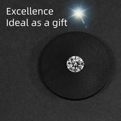 IGI معتمد من 0.5 قيراط إلى 2 قيراط قطع مستدير من الماس حجر فضفاض D-E الألوان وVVS وضوح حجر واحد فضفاض in Saudi Arabia