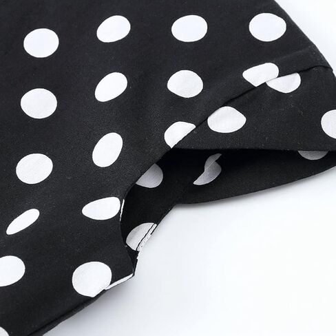 Girls Cap Sleeve 50s Style Dress Girls Vintage Dresses Audrey 50's Retro Dress 1950s Polka Dot Rockabilly Swing Party Dresses in Saudi Arabia