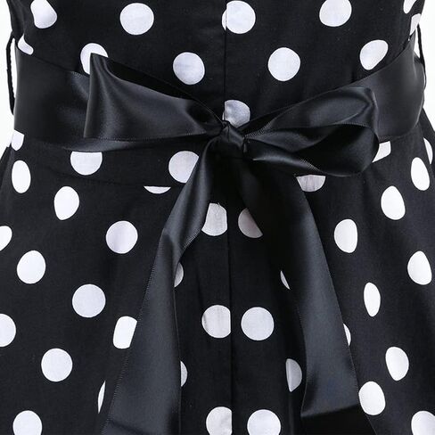 Girls Cap Sleeve 50s Style Dress Girls Vintage Dresses Audrey 50's Retro Dress 1950s Polka Dot Rockabilly Swing Party Dresses in Saudi Arabia