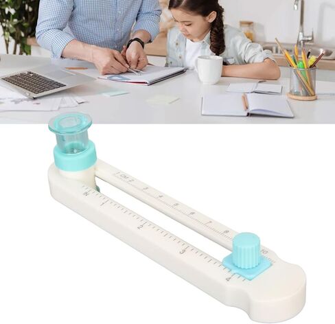 قاطعة لقطع الورق الدائري للبطاقات، قاطعة دائرية لقص الورق، أداة قطع دائرية لقص القصاصات اليدوية لبطاقات المعايدة DIY in Kuwait