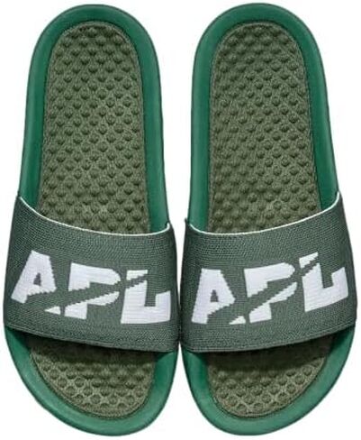 APL: شريحة Techloom ذات الشعار الكبير للسيدات من Athletic Propulsion Labs، أخضر رائع/أبيض، 9 in Saudi Arabia