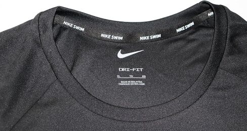 تيشيرت السباحة Dri-FIT UPF 40+ Hydroguard للرجال من Nike - مقاس X-Large - أسود - NESSA586-001 in Saudi Arabia