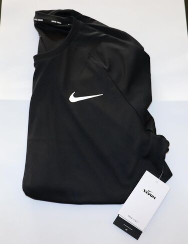 تيشيرت السباحة Dri-FIT UPF 40+ Hydroguard للرجال من Nike - مقاس X-Large - أسود - NESSA586-001 in Saudi Arabia