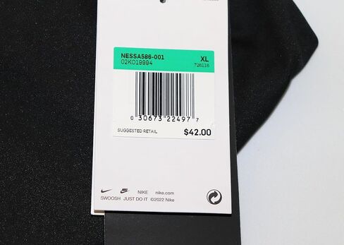 تيشيرت السباحة Dri-FIT UPF 40+ Hydroguard للرجال من Nike - مقاس X-Large - أسود - NESSA586-001 in Saudi Arabia