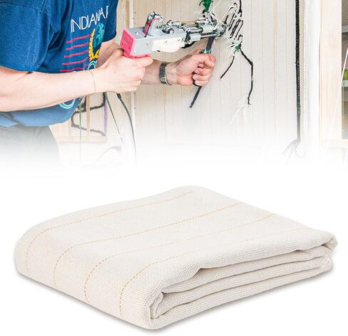 67" x 67" Overlocking Primary Tufting Cloth for Rug Tufting with Marked Lines, Monks Cloth for Punch Needle in Saudi Arabia