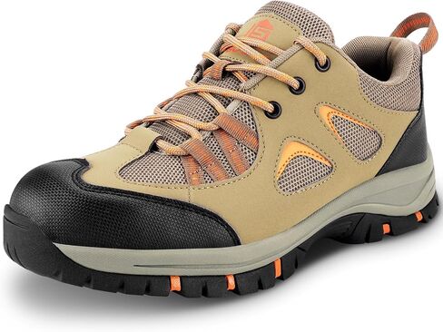 ISOOUS Steel Toe Shoes for Men Women Safety Composite Toe Sneakers Lightweight Comfortable Non Slip Resistant Work Shoes for Men Utility Indestructible Industrial Construction Shoes in Saudi Arabia