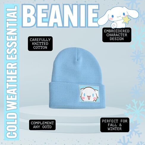 Kawaii Beanie Knitted Hats Fall Autumn Winter Outdoor Cap for Women Girls Unisex Anime Cute Bunny Dog Cat in Saudi Arabia
