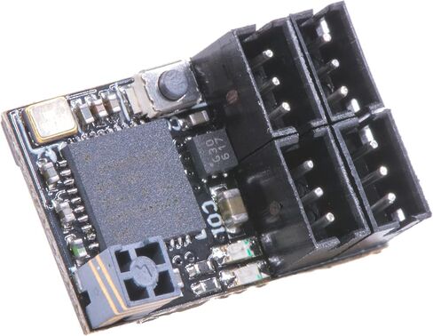 DasMikro SANWA FH4 4CH 2.4GHz Compatible Receiver - Fits M17, M12S, M12S(RS), EXZES ZZ, MT-44, MT12, EXZES Z, MT-4S, MT-S, MT-4 (Tower Antenna Nano V2) in Saudi Arabia