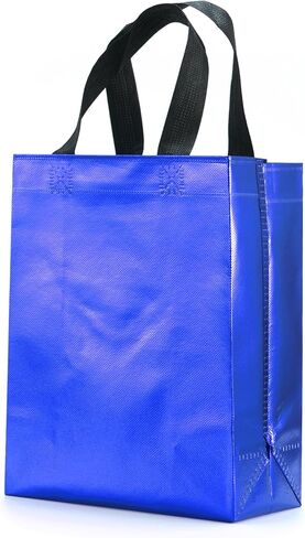 LOOKSGO 12 Pcs Non-woven Reusable Gift Bags With Handles for Party Favor 8W x 4L x10H Size in Saudi Arabia