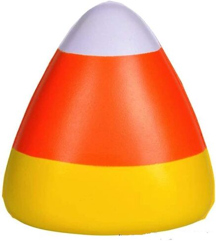 Candy Corn Stress Squeeze Toys | 2.25 Inches - 6 PC | Foam in Saudi Arabia